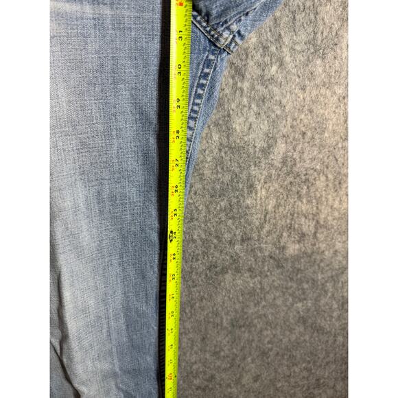 Lucky Brand Dungaree American Made Size 4/27 Mid Rise Light Wash Straight Jeans - Picture 9 of 9